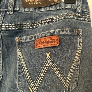 Wrangler Women's Low Rise Blue Denim Jeans Sadie Sz 9